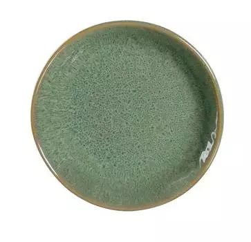 Керамическая тарелка матера Leonardo, зеленый