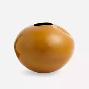 Керамическая ваза Choc El Corte Ingls, горчица