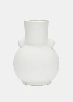 Керамическая ваза Croff, белый