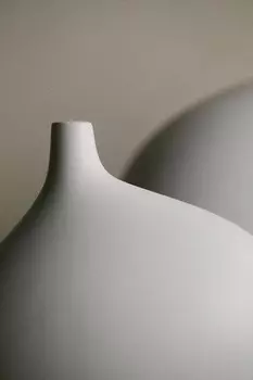 Керамическая ваза H&M, белый