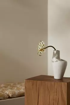 Керамическая ваза H&M, белый