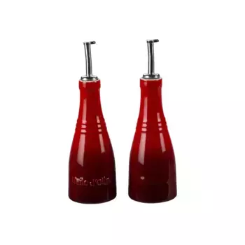 Керамический набор Le Creuset для масла и уксуса, красный
