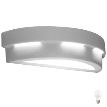 Керамический настенный светильник под покраску для вашей гостиной JUNIPUS etc-shop, белый