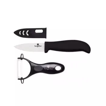 Керамический нож и овощечистка Berlinger Haus 48106 BerlingerHaus, черный