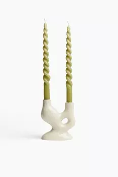 Керамический подсвечник H&M, белый