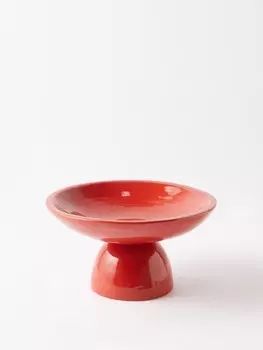 Керамическое блюдо захарита Tina Vaia, красный