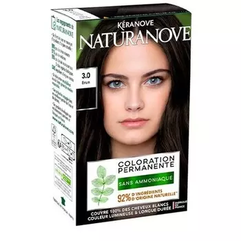 Keranove Naturanove Permanent Hair Color 3.0 Brown Kranove