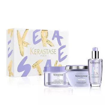 Kerastase Блондин Absolu Cicaextreme набор крем для ванн для волос 250мл + маска для волос 200мл + масло для волос 100мл