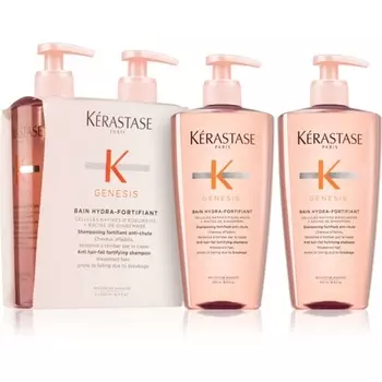 Kerastase Genesis Bain Hydra-Fortifiant Shampoo - Укрепляющий и против выпадения волос, для волос, склонных к выпадению из-за ломкости, 250мл Krastase