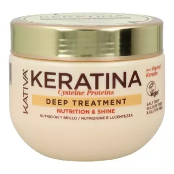 Keratin Deep Treatment Питание Блеск 300 мл Kativa