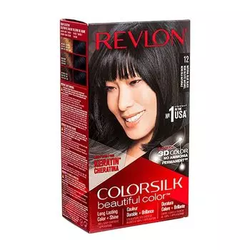 Кератиновая краска для волос Colorsilk Revlon, цвет 12