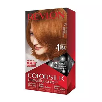Кератиновая краска для волос Colorsilk Revlon, цвет 53
