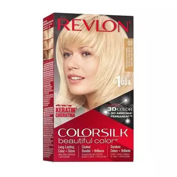 Кератиновая краска для волос Colorsilk Revlon, цвет 03