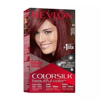 Кератиновая краска для волос Colorsilk Revlon, цвет 49