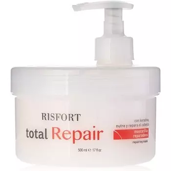 Кератиновая маска Total Repair 500 мл, черная, Risfort