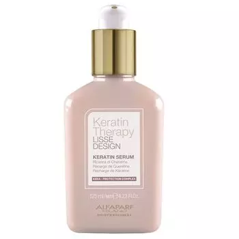 Кератиновая сыворотка для волос, 125 мл Alfaparf Keratin therapy lisse design