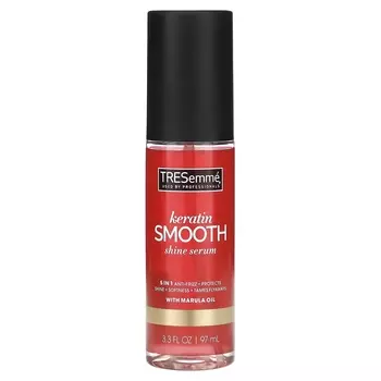Кератиновая сыворотка Tresemme для гладкого блеска и масла марулы, 97 мл