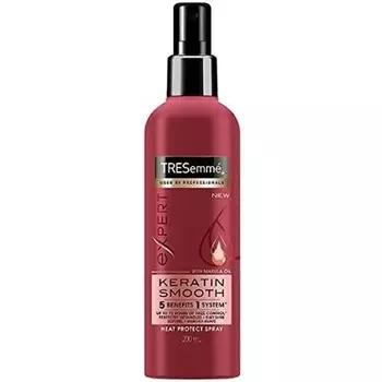 Кератиновый гладкий термозащитный спрей для блеска 200 мл, Tresemme