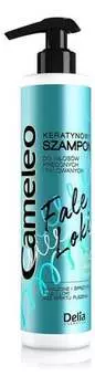 Кератиновый шампунь для волос 250мл Delia Cosmetics Cameleo Fale Curls