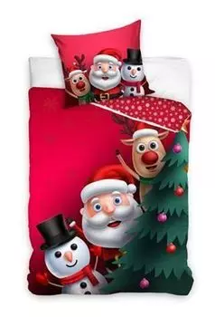 Kerst Пододеяльник Санта 140 х 200 см PHU CARBOTEX