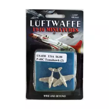 Кертис P-40C Томагавк, Luftwaffe 1946 Miniatures - United States (1:300)