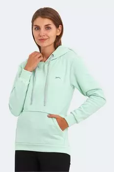 KESHIAN Женский свитшот мятный SLAZENGER