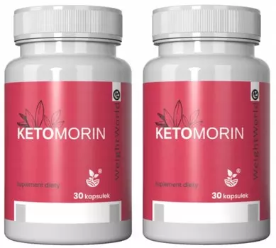 Кетоморин, Для похудения, натуральный состав, Добавка , 30 капсул. х2 Inna Marka