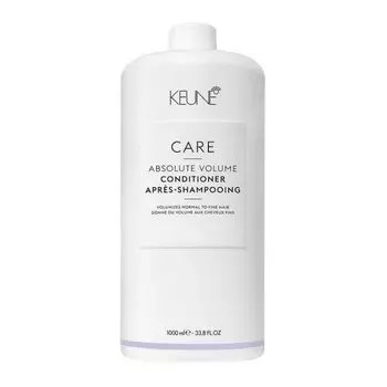 Keune Care Absolute Volume Conditioner - Кондиционер для придания объема тонким волосам, 1000 мл Inna marka