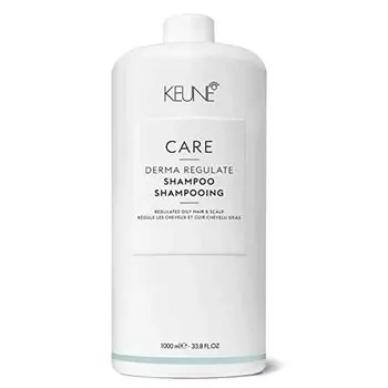 Keune Care Derma Regulate Shampoo Anti-Grease, очищающий шампунь для жирных волос, 1000 мл