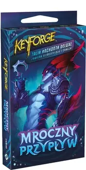 KeyForge: Dark Tide - Делюкс-колода, стратегическая игра, Rebel