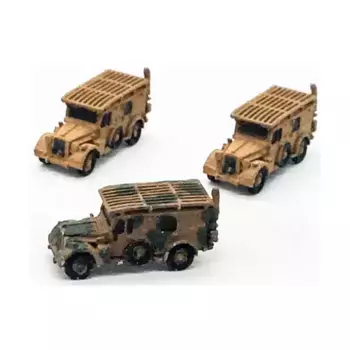 Kfz 17 Коллекция №1, WWII Micro Armour - Germany - Loose Miniatures (1:285)