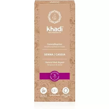 Khadi Senna/Cassia Neutral Henna 100 г Натуральное средство для здоровья волос, 100% растительная основа
