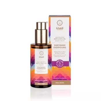 Khadi Skin & Soul омолаживающее масло Шатавари для всего тела 100мл