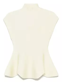 KHAITE Андра топ, желтый