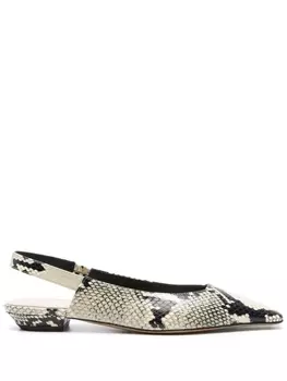 KHAITE балетки The Colin, нейтральный цвет