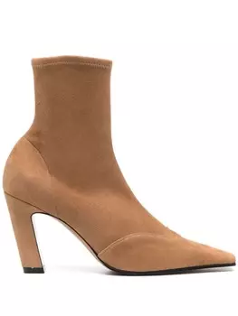 KHAITE ботильоны Navada 85, коричневый