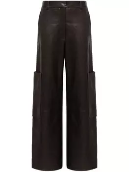 KHAITE брюки Caiton, коричневый