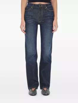 KHAITE джинсы Danielle, синий