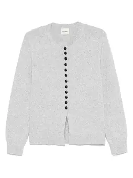 KHAITE кардиган Josette, серый