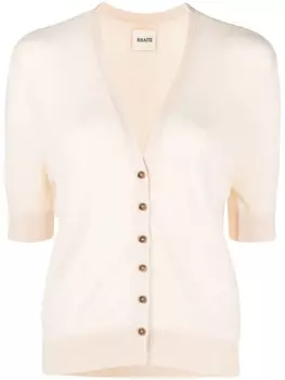 KHAITE кардиган The Dianna из смесового кашемира, розовый