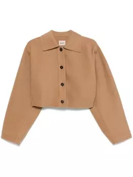 KHAITE куртка Sue, коричневый