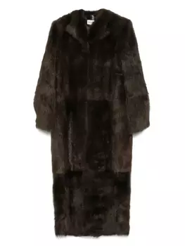 KHAITE пальто Saphra, коричневый