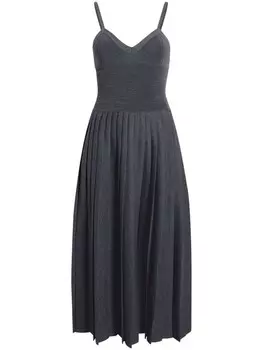 KHAITE платье The Elio, серый