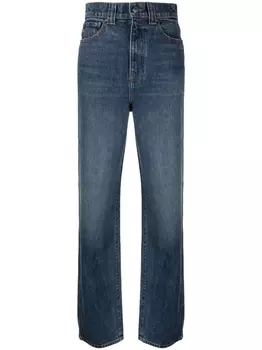 KHAITE прямые джинсы Albi, синий