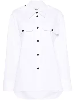 KHAITE рубашка на пуговицах, белый