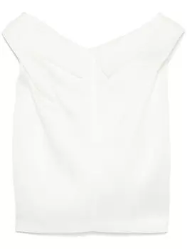 KHAITE Selly топ, белый