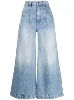 KHAITE широкие джинсы Jackie, синий