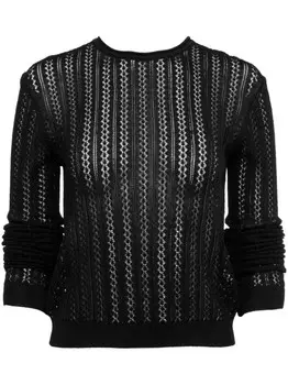 KHAITE топ Colleen, черный