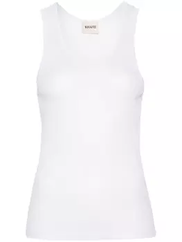 KHAITE топ Johnnie, белый