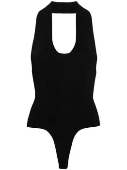 KHAITE трикотажное боди Toto, черный